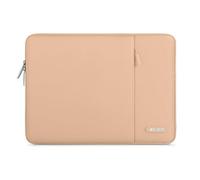 MOSISO 13.3 Pollici Custodia Laptop, 13-13.3 Pollici Borsa PC Compatibile con MacBook Air/Pro 13 / Pro 14, HP Dell ASUS Lenovo Notebook, Poliestere Manica Verticale con Tasca, Arancio Pastello