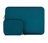 MOSISO 13 Pollici Custodia Laptop, 13 Pollici Borsa PC Compatibile con MacBook Air M4 M3 M2 M1 2025-2018 / PRO 13 M2 M1 2025-2016, Neoprene Borse Computer con Custodia Piccola, Deep Teal
