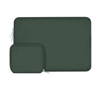 MOSISO 14 Pollici Custodia Laptop, 14 Pollici Borsa PC Compatibile con HP Lenovo Dell ASUS Acer, HP Stream, Dell Latitude, Lenovo IdeaPad, Neoprene Borse Computer con Custodia Piccola,Verde Smeraldo
