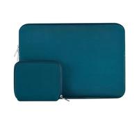 MOSISO 14 Pollici Custodia Laptop, 14 Pollici Borsa PC Compatibile con HP Lenovo Dell ASUS Acer, HP Stream, Dell Latitude, Lenovo IdeaPad, Neoprene Borse Computer con Custodia Piccola, Teal Profonda