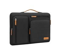 MOSISO 14 Pollici Custodia Laptop, 14 Pollici Custodia PC Compatibile con HP Lenovo Dell ASUS Acer, HP, Dell Latitude, Lenovo, Lato Aperto Borsa con 4 Cerniera Tasche&Maniglia, Nero