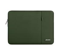 MOSISO 14 pollici Custodia PC Computer Compatibile con HP Lenovo ASUS Acer | 14 pollici Borsa PC per HP Stream, Dell Latitude, Lenovo IdeaPad, Poliestere Manica Verticale con Tasca, Militare Verde