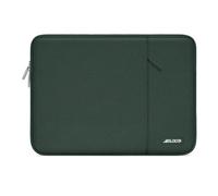 MOSISO 14 pollici Custodia PC Computer Compatibile con HP Lenovo ASUS Acer | 14 pollici Borsa PC per HP Stream, Dell Latitude, Lenovo IdeaPad, Poliestere Manica Verticale con Tasca, Verde Smeraldo