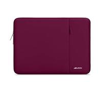 MOSISO 14 pollici Custodia PC Computer Compatibile con HP Lenovo ASUS Acer | 14 pollici Borsa PC per HP Stream, Dell Latitude, Lenovo IdeaPad, Poliestere Manica Verticale con Tasca, Vino Rosso