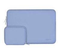 MOSISO 15 Pollici Custodia Laptop, 15 Pollici Borsa PC Compatibile con MacBook Air 15 M4 A3241 M3 A3114 M2 A2941 2025-2023, dell XPS 15, Neoprene Borse Computer con Custodia Piccola, Serenity Blu