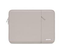 MOSISO 16 Pollici Custodia Laptop, 15-15.6 Pollici Borsa PC Compatibile con MacBook Pro 16 M4 M3 M2 M1, HP Acer Dell Lenovo ASUS Notebook, Poliestere Manica Verticale con Tasca, Grigio Roccia