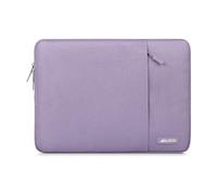 MOSISO 16 Pollici Custodia Laptop, 15-15.6 Pollici Borsa PC Compatibile con MacBook PRO 16 M4 M3 M2 M1, HP Acer dell Lenovo ASUS Notebook, Poliestere Manica Verticale con Tasca, Viola