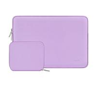 MOSISO 16 Pollici Custodia Laptop, 15-15,6 Pollici Borsa PC Compatibile con MacBook Pro 16 Pollici, HP, Acer, Dell,Lenovo,ASUS Quaderno, Neoprene Borse Computer con Custodia Piccola, Viola