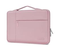 MOSISO 16 pollici Custodia Laptop, 15-15.6 pollici Borsa PC con Maniglia Compatibile con MacBook Pro 16, HP, Acer, Dell, Lenovo, ASUS Notebook, Borsa Multifunzione Poliestere Computer, Rosa