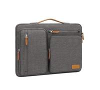 MOSISO 16 Pollici Custodia Laptop, 15-15,6 Pollici Custodia PC Compatibile con MacBook Pro 16, HP, Acer, Dell, Lenovo, ASUS, Lato Aperto Borsa con 4 Cerniera Tasche&Maniglia, Grigio Talpa