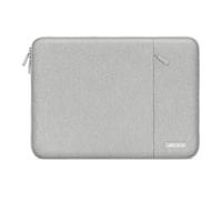 MOSISO 16 pollici Custodia PC Computer Compatibile con MacBook Pro 16 Acer | 15-15,6 pollici Borsa PC per 2026 2025-2021, HP Dell Lenovo ASUS, Poliestere Manica Verticale con Tasca, Grigio