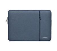 MOSISO 16 pollici Custodia PC Computer Compatibile con MacBook Pro 16 Acer | 15-15,6 pollici Borsa PC per 2026 2025-2021, HP Dell Lenovo ASUS, Poliestere Manica Verticale con Tasca, Blu Foschia