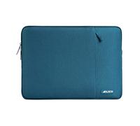 MOSISO 16 pollici Custodia PC Computer Compatibile con MacBook Pro 16 Acer | 15-15,6 pollici Borsa PC per 2026 2025-2021, HP Dell Lenovo ASUS, Poliestere Manica Verticale con Tasca, Teal Profonda