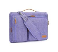 MOSISO Borsa Tracolla Laptop Custodia Computer | Compatibile con MacBook HP,Dell,Lenovo, Asus Notebook,Lato Open Borse Messenger&4 Cerniera Tasche&Handle