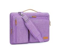 MOSISO Borsa Tracolla Laptop Custodia Computer | Compatibile con MacBook HP,Dell,Lenovo, Asus Notebook,Lato Open Borse Messenger&4 Cerniera Tasche&Handle