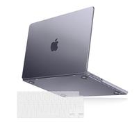 MOSISO Cover Compatibile con MacBook Pro 16 Pollici Custodia 2024 2023 2022 2021 M4 M3 M2 M1 A3403 A3186 A2991 A2780 A2485,Colore Originale Naturale Ultra-Sottile Case&Copritastiera,Spazio Grigio