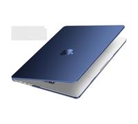 MOSISO Cover Compatibile con MacBook Pro 16 Pollici Custodia 2024 2023 2022 2021 M4 M3 M2 M1 A3403 A3186 A2991 A2780 A2485,Colore Originale Naturale Ultra-Sottile Case&Copritastiera,Blu Notte
