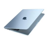 MOSISO Custodia Compatibile con MacBook Air 13 Cover M4 M3 M2 Chip 2025 2024 2023 2022 A3240 A3113 A2681, per MacBook Air 13,6'' display Liquid Retina Case Naturale Ultra-Sottile, Cielo Azzurro Chiaro