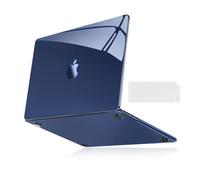 MOSISO Custodia Compatibile con MacBook Air 13 Cover M5 M4 M3 M2 2026-2022 | Copritastiera&Supera Bellezza Naturale Case per MacBook Air 13,6 pollici A3449 A3240 A2681 2025 2024, Cristallo Mezzanotte