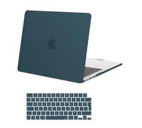 MOSISO Custodia Compatibile con MacBook Air 13 Cover M5 M4 M3 M2 2026 2025 2024 2023 2022 A3449 A3240 A3113 A2681, Case per MacBook Air 13,6'' display Liquid Retina&Copritastiera, Deep Teal