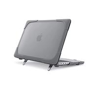 MOSISO Custodia Compatibile con MacBook PRO 14 Cover 2025 2024 2023 2022 2021 M5 A3434 M4 A3112 A3185 A3401 M3 A2918 A2992 M2 A2779 M1 A2442 Retina, Case Servizio Pesante Staffa con Piega, Grigio