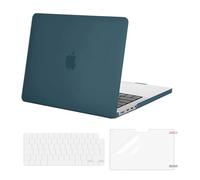 MOSISO Custodia Compatibile con MacBook Pro 14 Cover 2026 2025 2024-2021 M5 A3427 A3426 A3434 M4 A3112 A3185 A3401 M3 A2918 A2992 M2 A2779 M1 A2442, Case&Copritastiera&Pellicola, Deep Teal