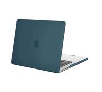 MOSISO Custodia Compatibile con MacBook Pro 14 Cover M4 M3 M2 M1 Pro Max 2025 2024 2023-2021 A3112 A3185 A3401 A2918 A2992 A2779 A2442,per MacBook Pro 14,2" display Liquid Retina Case, Deep Teal