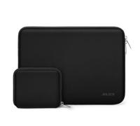 MOSISO Custodia PC Portatile 17 pollici per HP Lenovo ASUS Acer Alienware | 17-17,3'' Compatibile con LG Jumper Dell Ideapad, Protettiva Idrorepellente Borsa Computer con Custodia Piccola, Nero