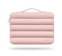 MOSISO Custodia PC Portatile Laptop Borsa 13-13,3 pollici per Donne Uomo, Carrying Custodia Compatibile con MacBook Air 13,Compatibile con MacBook Pro 13/14,Lato Aperto Borsa con Cintura,Rosa