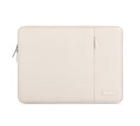 MOSISO Laptop Custodia Borsa 14 Pollici,Borsa PC 14 Pollici Compatibile con HP Lenovo Dell ASUS Acer, HP Stream, Dell Latitude, Lenovo IdeaPad,Poliestere Manica Verticale con Tasca,Sabbia