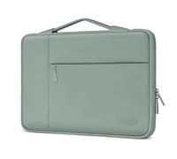 MOSISO Laptop Custodia Borsa Porta PC 15-15,6 Pollici Notebook Compatibile con MacBook Pro 16 2025-2019 M4 M3 M2 M1/Pro Retina 15 A1398,Poliestere Multifunzionale Manica, Verde Antico