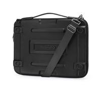MOSISO Laptop PC Custodia Rigida,15,6 Pollici Computer Borsa Compatibile con MacBook Pro 16,HP,Dell,Lenovo,Asus Notebook,16 Pollici Astratto Geometric Impermeabile Portare Caso Borsa con Strap,Nero