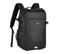 MOSISO Zaino Fotografico,Borsa Fotocamera DSLR/SLR/Mirrorless con Back Panel Traspirante,Zaino Viaggio Fotografia con Scomparto Laptop 15-16 Pollici&Holder Tripod&Rain Cover per Canon/Nikon/Sony,Nero
