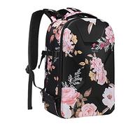 MOSISO Zaino per Fotocamera, DSLR/SLR/Mirrorless Borsa per Fotocamera Peony Impermeabile Case con Supporto per Treppiede e Scomparto per Laptop Compatibile con Canon/Nikon/Sony/DJI Mavic Drone, Nero