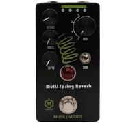 Mosky Multi Spring Reverb - Pedale di emulazione Spring Reverb analogico/digitale in 4 modalità, True Bypass