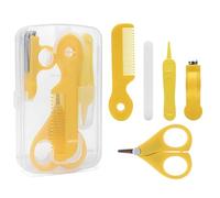 MOSOSA Kit per unghie per bambini, set 5 in 1 per la cura delle unghie del bambino, strumento per la cura delle unghie del bambino, set per manicure include forbici per bambini, tagliaunghie