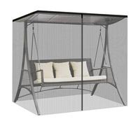 mosqito Netting Patio - Schermo di Rete di Swing Portico Esterno, Padiglione da Giardino di Tende di Zanzara | Incinta di Patio Protezione degli Insetti Netto, Mesh Tessuto Traspirante Design Net