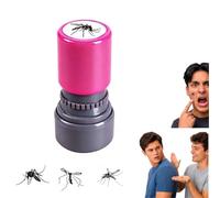 Mosquito Stamp,Funny Live & Dead Mosquito Self-Inking Stamper，A | Novelty Mosquito Smack Stamp Prank,Realistic Bug Patterns for April Fools Day Fun for Office Joke,Joke Prop