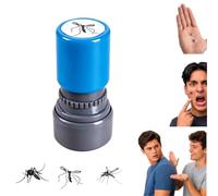 Mosquito Stamp,Funny Live & Dead Mosquito Self-Inking Stamper，C | Novelty Mosquito Smack Stamp Prank,Realistic Bug Patterns for April Fools Day Fun for Office Joke,Joke Prop