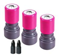 Mosquito Stamp, Funny Self Inking Mosquito Ink Stamp for Party & Office Pranks, Smashed Bug Print Novelty Toy (Style B)