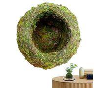 Moss Planter Pot, Green Moss Planter | Supporto per fiori bonsai, decorazione del giardino, supporto per piante verdi, contenitore per piante grasse per la decorazione del matrimonio in casa