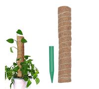 Moss Pole - Allena efficacemente le piante rampicanti, supporto per piante rampicanti in fibra di cocco pieghevole, per interni ed esterni, Monstera, filodendro, Pothos, per la coltivazione con