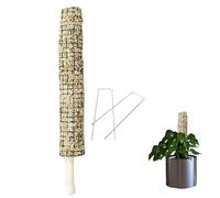 Moss Pole For Plant Monstera - Pole Sticks For Plant Support Monstera,Self-Watering Plants Stakes, Sphagnum Moss Rod, Bendable Climbing Support Poles Plants Growth Indoor Outdoor Gardening Ho