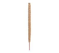 Moss Pole Support - 120cm, Climbing Plant Stick, Fibre Wrapped | Flexible Durable Frame, Fiber Pole, Potted Plant Stake For Indoor, Outdoor Climbing Plants, Jungle Decor, Garden