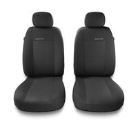 Mossa Coprisedili anteriori compatibili con Dacia Sandero I, II (2008-2019) - fodere sedili - set coprisedili auto universali - 2UNE-3