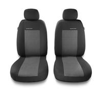 Mossa Coprisedili anteriori compatibili con Suzuki Ignis I, II, III (2000- ) - fodere sedili auto - set coprisedili auto universali - 2UNE-2