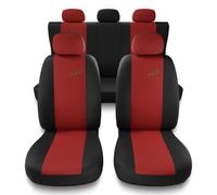 Mossa Coprisedili compatibili con Alfa Romeo MiTo (2008-2018) - fodere sedili auto - set coprisedili auto universali - X.R-RD
