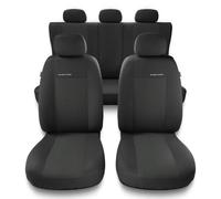 Mossa Coprisedili compatibili con Fiat Doblo I, II, III, IV (2000-2019) - fodere sedili - set coprisedili auto universali - UNE-1