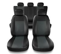 Mossa Coprisedili compatibili con Fiat Doblo I, II, III, IV (2000-2019) - fodere sedili - set coprisedili auto universali - CM-G