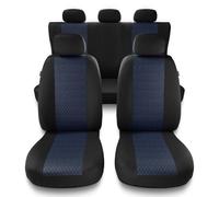 Mossa Coprisedili compatibili con Hyundai ix20 (2010-2019) - fodere sedili - set coprisedili auto universali - PF-BL